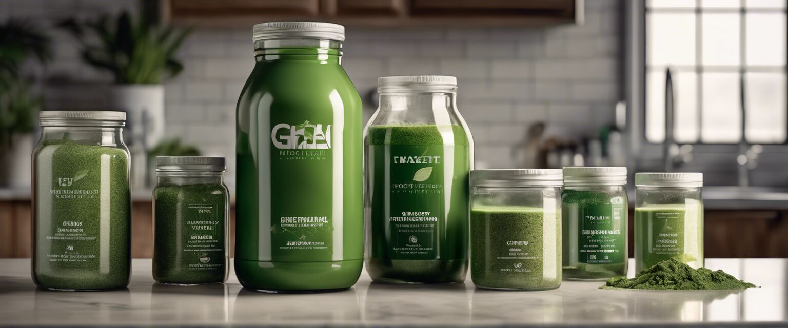 Green shake supplements