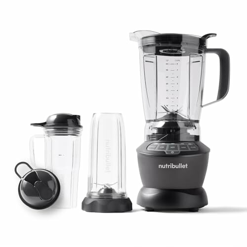 Nutribullet blender set with cups and lids