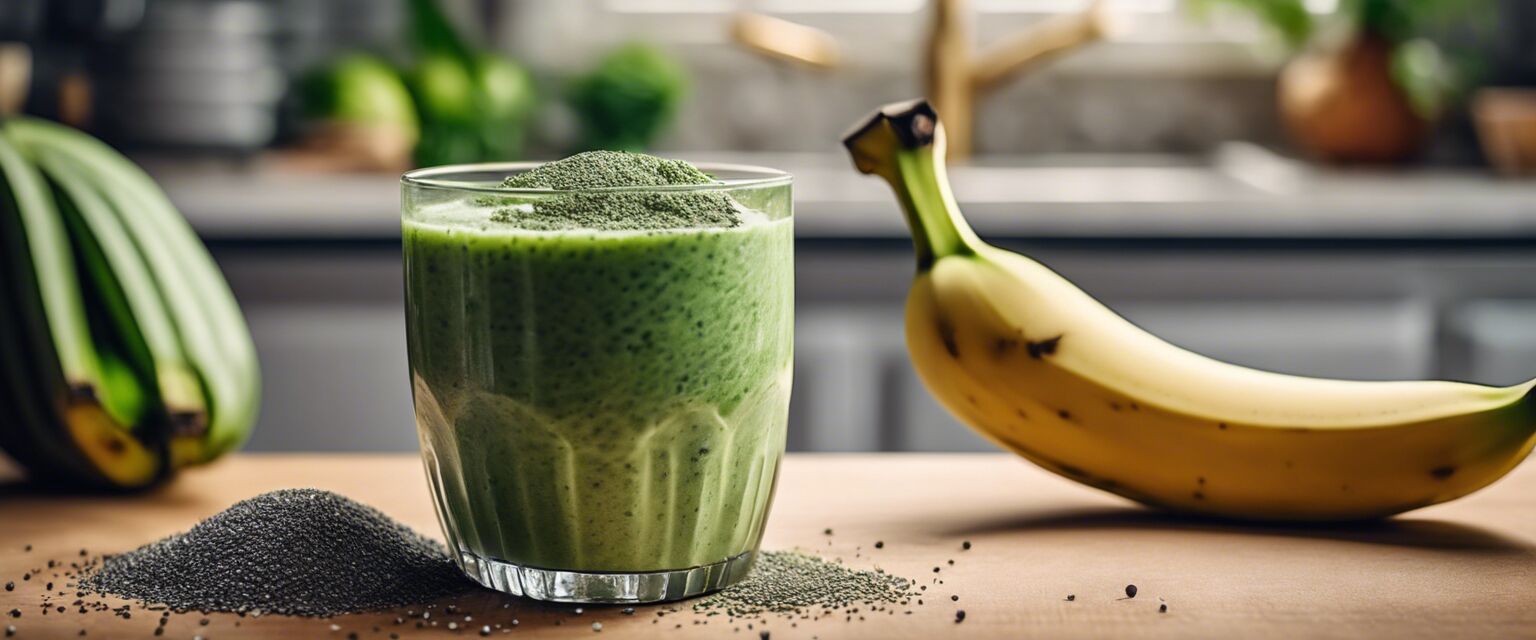 Vegan green shake